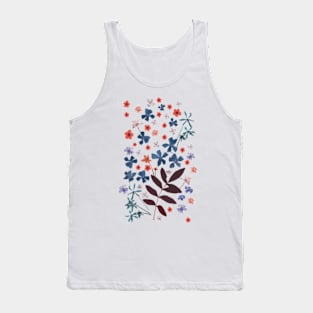 Pressed flowers Tank Top